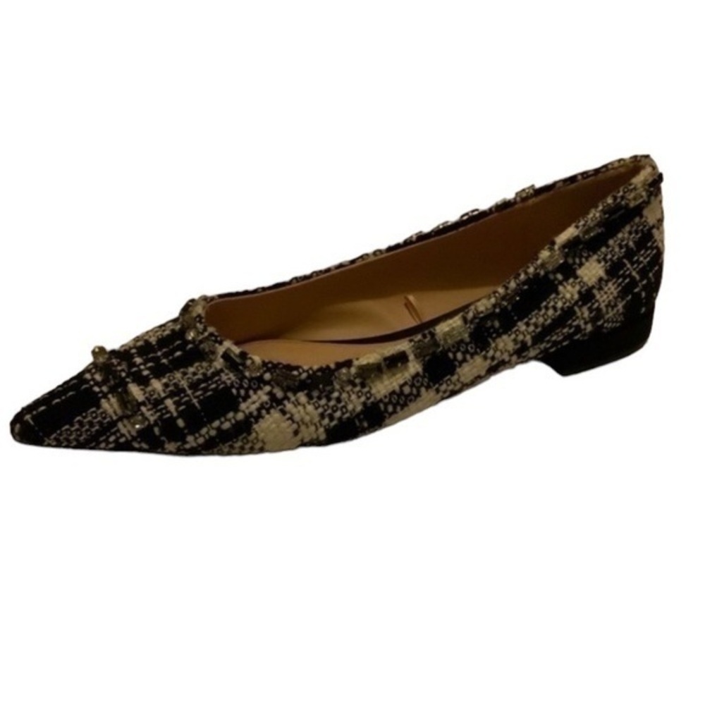 Zara Tweed Women Flats